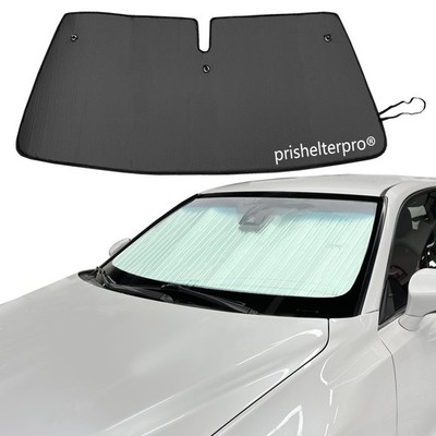 Fit For Lexus CT200h 11-17 Front Windshield Black Silver Camp Rest Sunshade