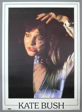 KATE BUSH – rare original early 1980s UK Splash personality poster