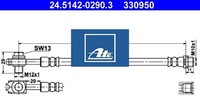 ATE 24.5142-0290.3 Bremsschlauch Hinterachse Hinten FüR VW