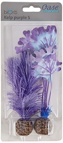 Kelp Set Small Purple Aquarium Decor 2-Piece for Fish Tank
