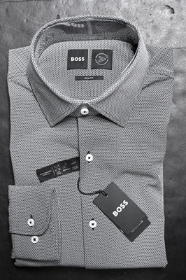slim fit dress slacks HUGO Hugo Boss Slim Fit Performance Dress Shirt