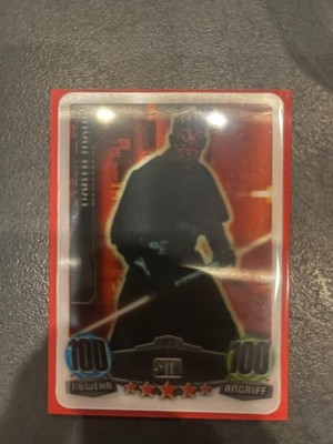 star wars force attax darth maul