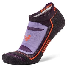Balega Blister Resistant No Show Socks, Midnight Plum
