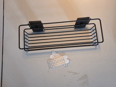 Command Shower Caddy with 4 Command Water ResistantStrips.