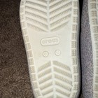 Girls Silver Sparkle Crocs Size C-13 Side On — photo 3