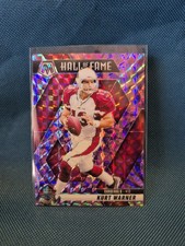 2025 Panini Mosaic🔥Pink Camel Prizm Hall Of Fame Kurt Warner #300