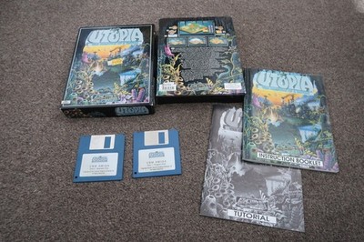 Utopia The Creation of a Nation von Gremlin ~ Originalverpacktes Amiga-Spiel
