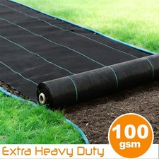 Heavy Duty Weed Control Fabric Ground Cover Membrane Garden Mat Landscape Patio