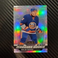 Ruslan Iskhakov Arctic Freeze /99 Marquee Rookie 2024-25 OPC Platinum 242 NYI
