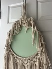 PillowFort Hanging crochet Circular wall mirror Decoration — photo 6