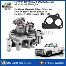 Throttle Body For 1987-90 Chevy Gmc 350 5.7l Truck Silverado Tahoe Suburban Tbi