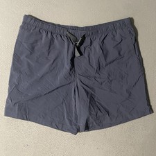 Columbia Omni-Shade Men's Size XXL Blue Belted Nylon Cargo Activewear Shorts