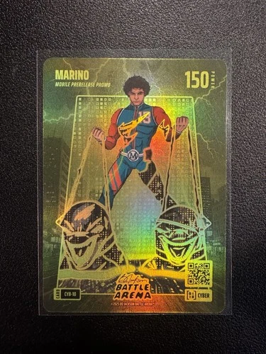 2025 Bo Jackson Battle Arena Marino Cyber Mobile Promo 150 Pwr #CYB10 Rare