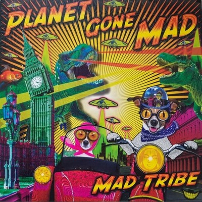 Mad Tribe    Planet Gone Mad - Super Rare vinyl - TIP Records - Psytrance