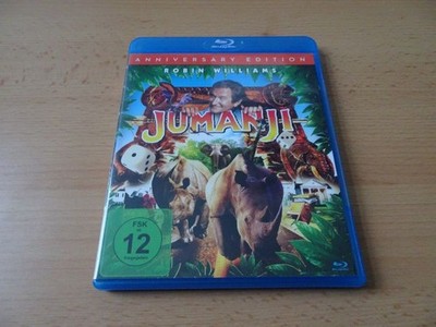 Blu Ray Jumanji - Anniversary Edition - Robin Williams - 2015