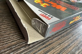 3-D WorldRunner FIRST PRINT Hangtab BOX & MANUAL ONLY Nintendo NES 1987 RARE🔥