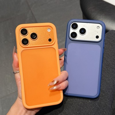 For iPhone 17 Pro Max 16 15 14 13 12 Shockproof Matte PC+TPU Frosted Case Cover