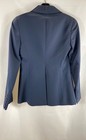 Theory Women's Rory Tailor Navy Blue Wool Blend Stretch Blazer Jacket Sz 00 — photo 2