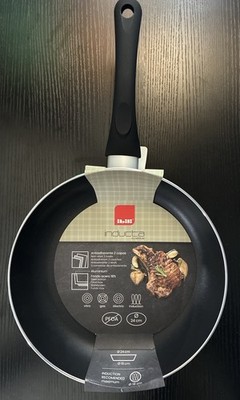 Ibili Inducta 24cm Nonstick Fry Pan Induction Aluminum Skillet New