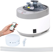 Portable 4L Sauna Steamer 1500W with Remote  Timer for Body Detox