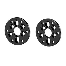 2Pcs RC Aluminum Motor Adapter Bracket Plate Metal Motor Mount Holder for Black