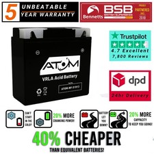Batteria Moto Atom 51913 AGM per BMW R 1200 RT 2005-2009