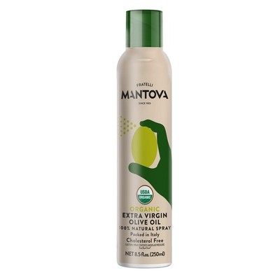 Mantova Organic Italian Extra Virgin Olive Oil Spray, 8.5 Fl Oz (Pack of 1) 
