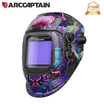 2026 ARCCAPTAIN Schweißhelm Automatik True Colour Gr. Sichtfeld DIN 4-13