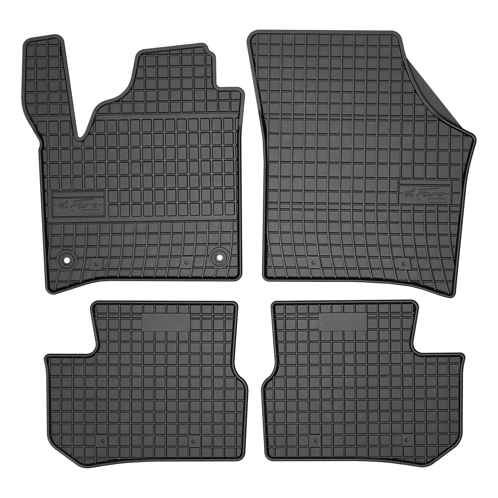 Tapis de sol pour Skoda e-Citigo : la protection idéale en caoutchouc noir pour vos trajets urbains