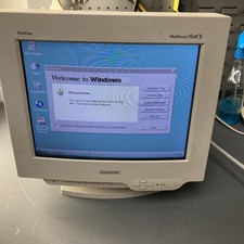 Sony Trinitron CPD-15SF2 Multiscan 15SFII Computer Monitor Retro Gaming Y2K