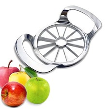 Apple Slicer and Corer - 12 Blade Extra Large, Stainless Steel Apple Cutter - He