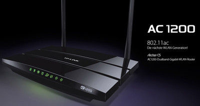 TP Link Modell C5 DSL-Router bis 1200ac