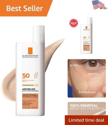 La Roche Posay Anthelios 50 - Water-Resistant Tinted Sunscreen for Glowing Skin