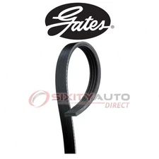 Gates Serpentine Belt for 1988-1989 GMC C2500 4.3L V6 5.7L 5.0L V8 - ir