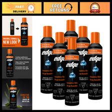 Sensitive Skin Shaving Gel for Men, 7 oz 6 Pack - Soothing Moisturizing Form