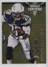2014 Panini Totally Certified Platinum Gold 7/25 Marion Grice #145 0o9