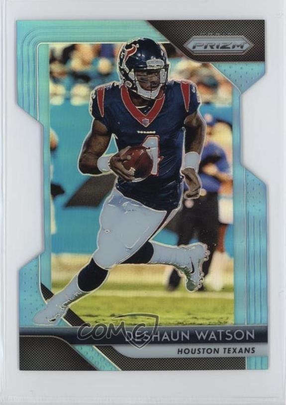 2018 Panini Prizm Light Blue Prizm /199 Deshaun Watson #120