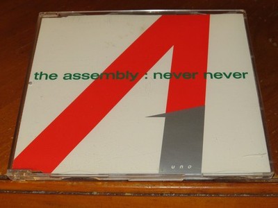 THE ASSEMBLY - Never Never - RARE 4 Track CD Single w/ Extended! Vince Clarke