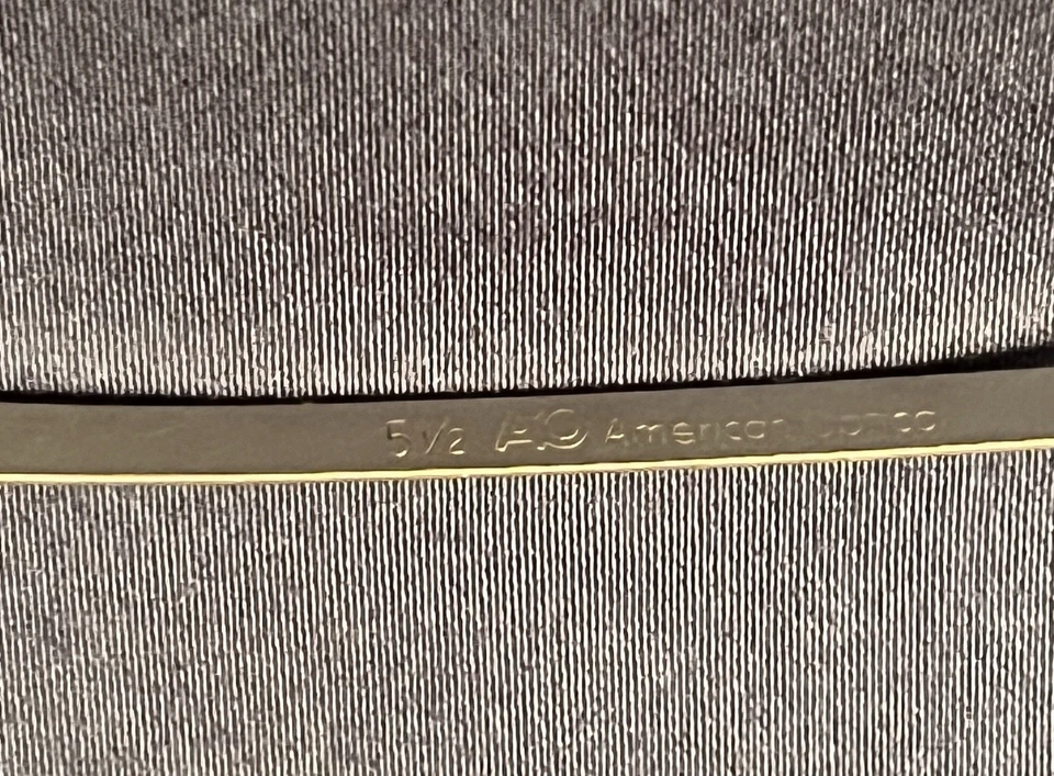 Vintage AO American Optical Aviator Bayonet Original Pilot Sunglasses Silver - Image 3 of 4