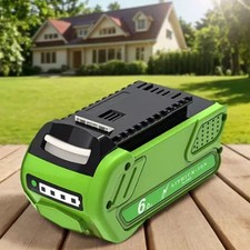 40V 6.0Ah For Greenworks G-MAX Lithium Battery 29472 29462 29252 20202 40 Volt