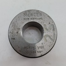 0.98448" Setting Ring - Mercer - Calibration Dial Bore Gauge- Inside Micrometers