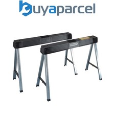 Stanley Folding Saw Horse Pair Twin Pack Max Load 340kg 1-97-475 STA197475