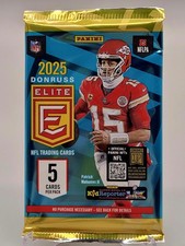 2025 DONRUSS ELITE HOBBY PACK SEALED ONE (1) SINGLE FOOTBALL CARDS NFL hunter 