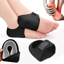 Plantar Fasciitis Heel Cups U-Shaped Silicone Gel Insoles for Heel Pain Relief