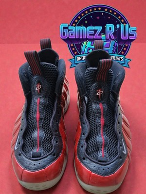 Size 7M- Nike Air Foamposite One 2012 Metallic Red Nike Air Foamposite One 2012 Metallic Red for Sale  main image 3