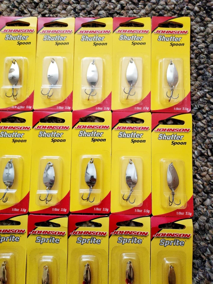 Lote de 30 cucharas obturadoras Berkley Johnson Sprite de agua salada señuelos de pesca de agua dulce Foto 3 de 4