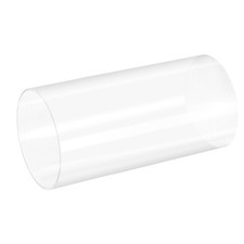 Clear Rigid Acrylic Pipe 96mm ID x 100mm OD x 200mm Round Tube