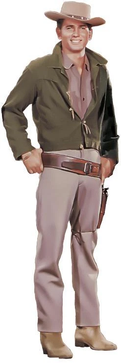 BONANZA LITTLE JOE CARTWRIGHT LANDON LIFESIZE CARDBOARD STANDUP STANDEE CUTOUT