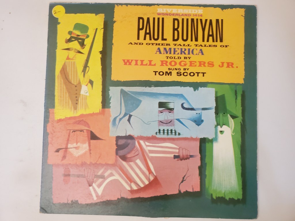 Will Rogers Jr. - Paul Bunyan and Other Tall Tales of America (Vinyl ...