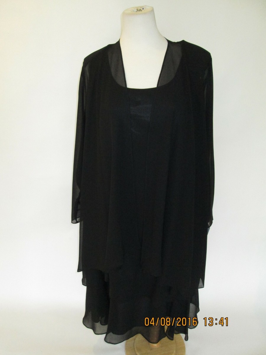 2pc SLEEVELESS LONG JKT, MOTHER - BRIDE DRESS 1X,3X, 4X,5X6X, BLACK | eBay 2pc SLEEVELESS LONG JKT, MOTHER - BRIDE DRESS 1X,3X, 4X,5X6X, BLACK | eBay